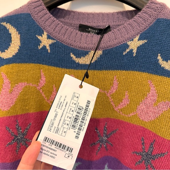 NWT Weekend Max Mara Alpaca & Wool Crew Sweater Size: Various Fall/ Winter - Picture 12 of 17